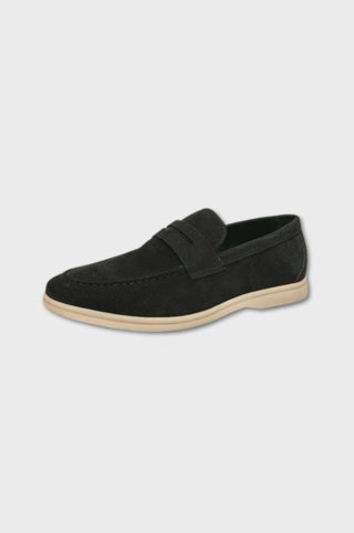 Mocasines de Cuero Suede