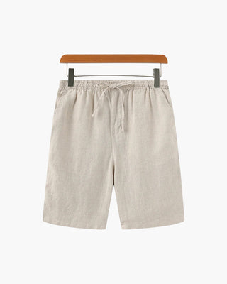 Pantalón corto de lino