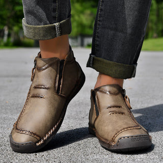 Joris™ | Zapato Bajo con Cremallera Lateral