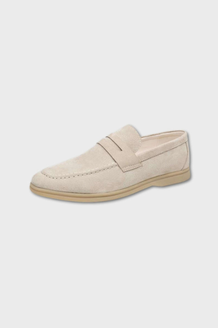 Mocasines de Cuero Suede