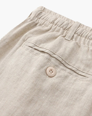 Pantalón corto de lino