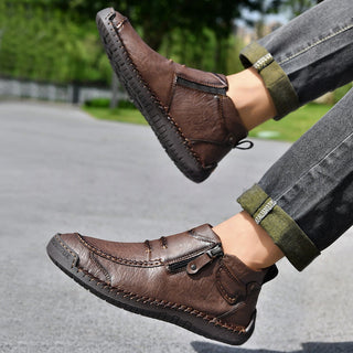Joris™ | Zapato Bajo con Cremallera Lateral
