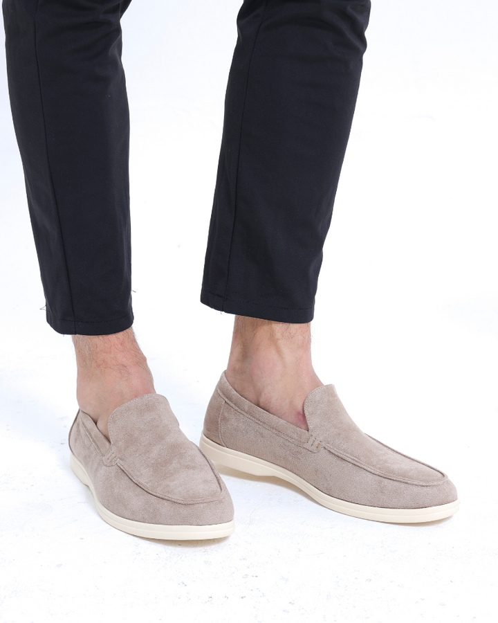 Mocasines de ante