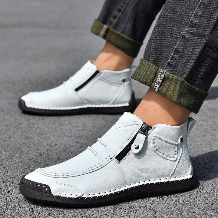 Joris™ | Zapato Bajo con Cremallera Lateral