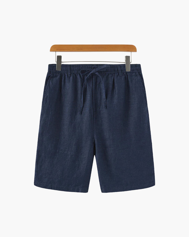 Pantalón corto de lino