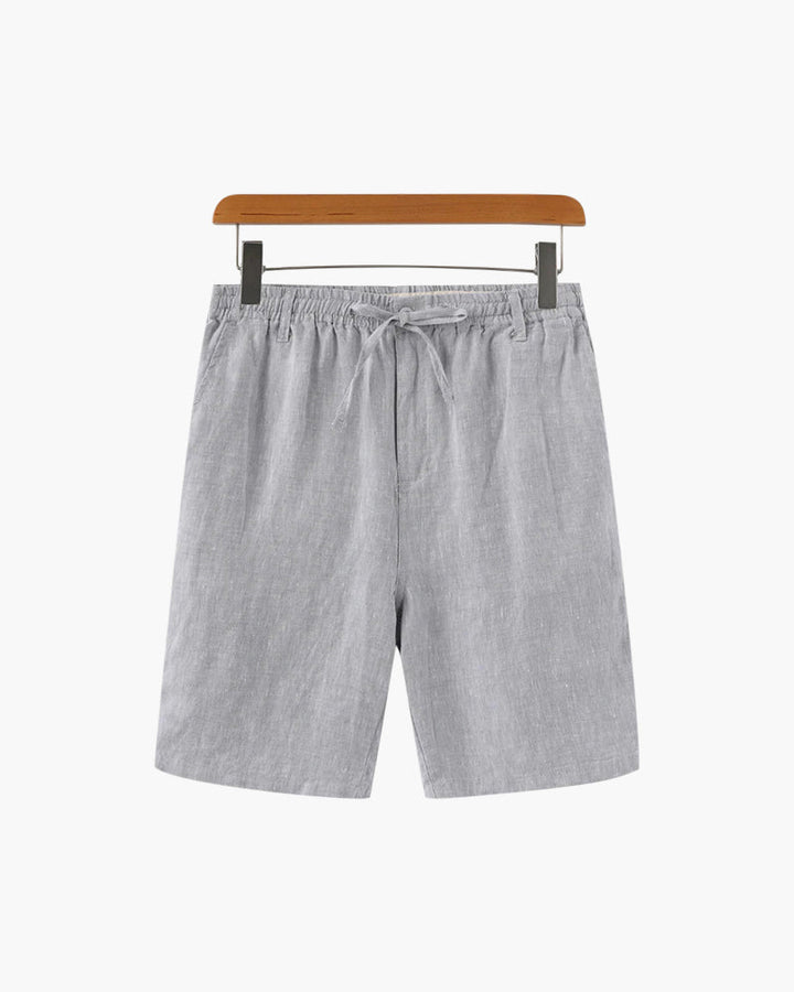 Pantalón corto de lino