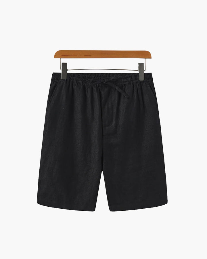 Pantalón corto de lino