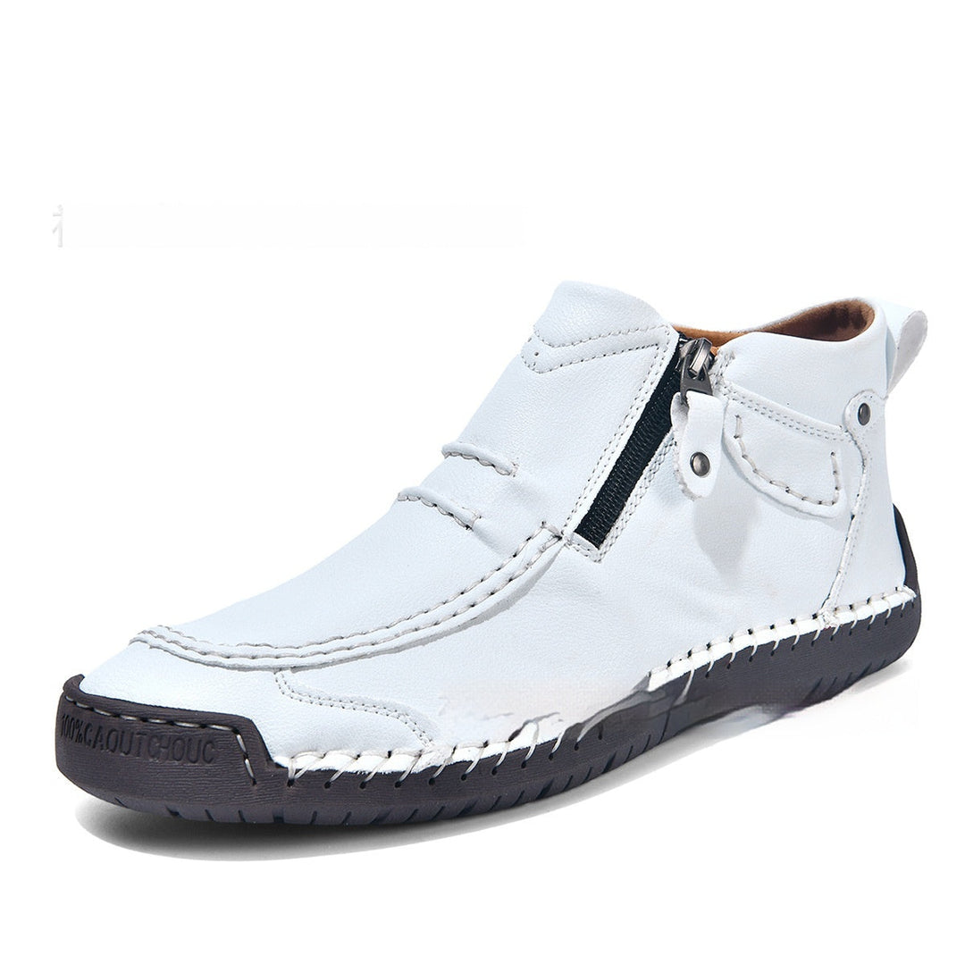 Joris™ | Zapato Bajo con Cremallera Lateral