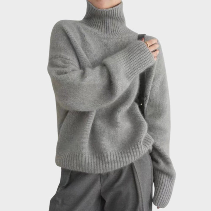 Isabel | Blusa de Cuello Alto
