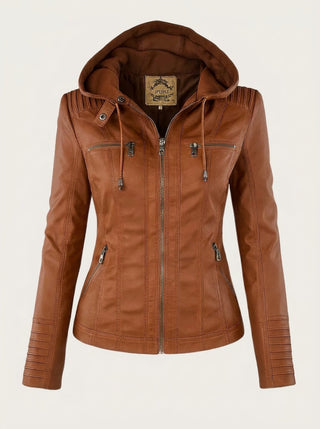 Assunta - Chaqueta de Cuero Resistente y Elegante