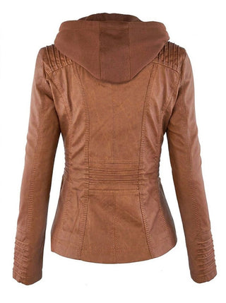 Assunta - Chaqueta de Cuero Resistente y Elegante