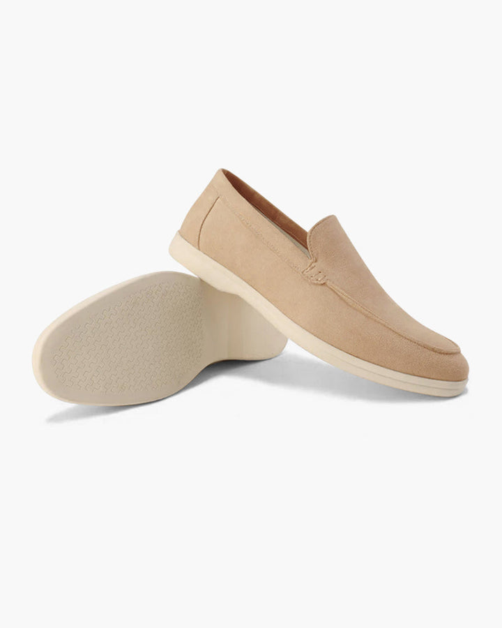 Mocasines de ante