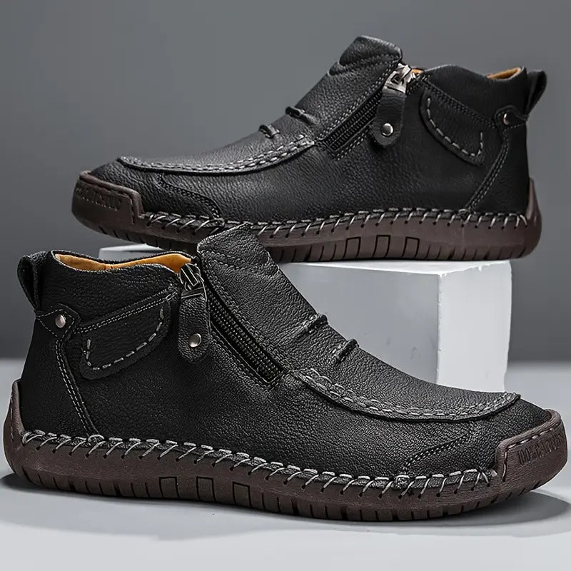 Joris™ | Zapato Bajo con Cremallera Lateral