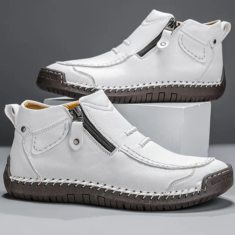Joris™ | Zapato Bajo con Cremallera Lateral