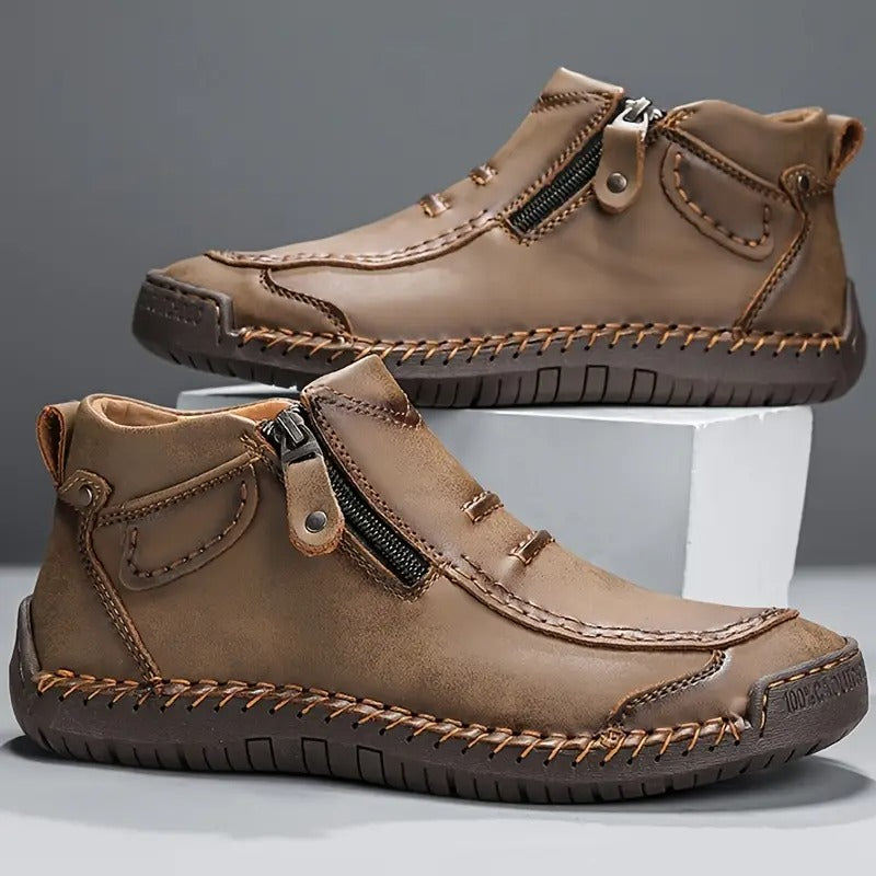 Joris™ | Zapato Bajo con Cremallera Lateral