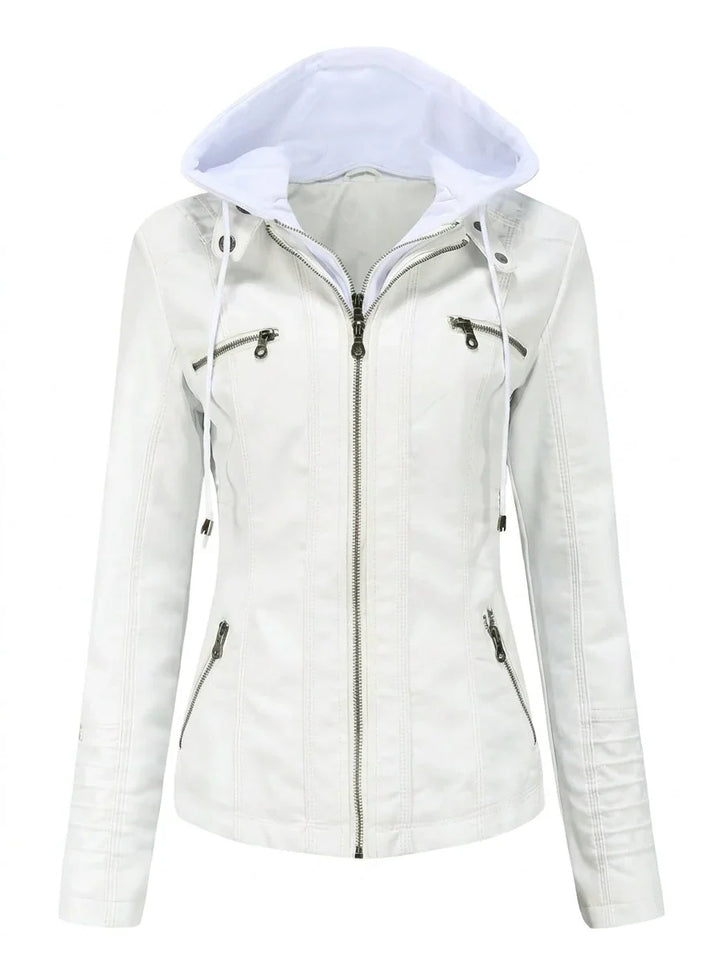 Assunta - Chaqueta de Cuero Resistente y Elegante