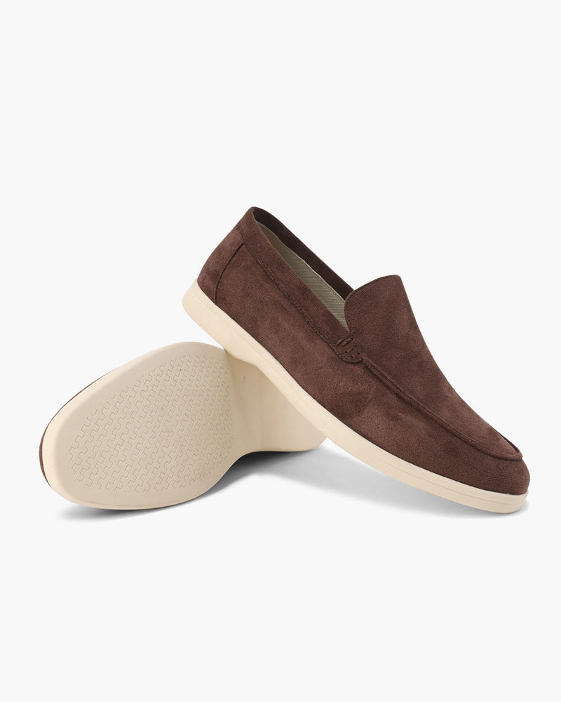 Mocasines de ante