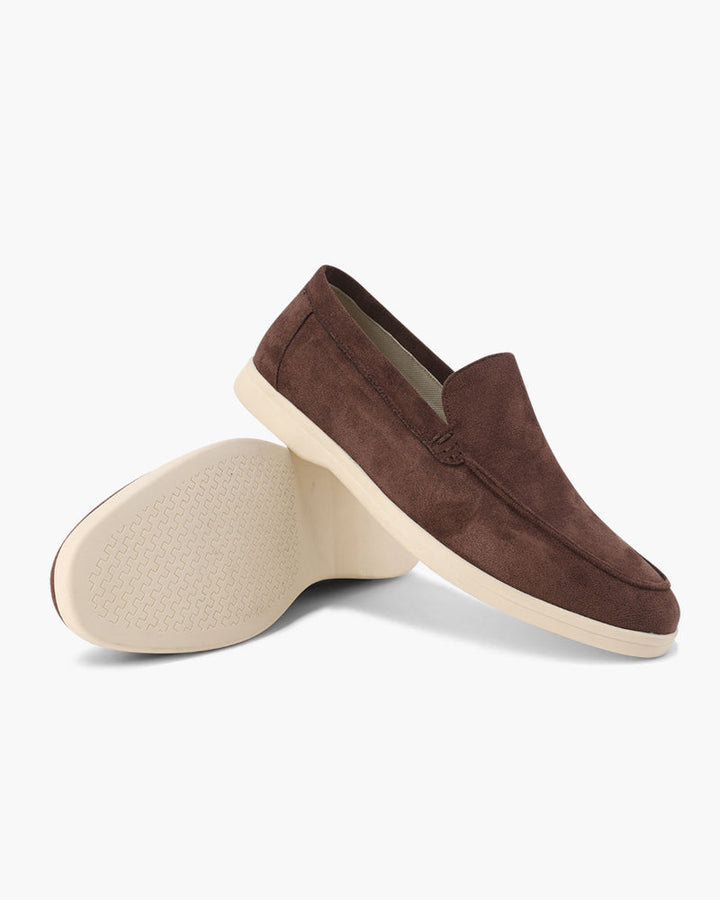 Mocasines de ante