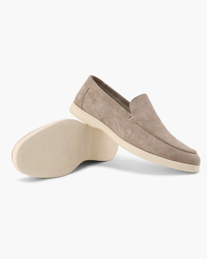 Mocasines de ante