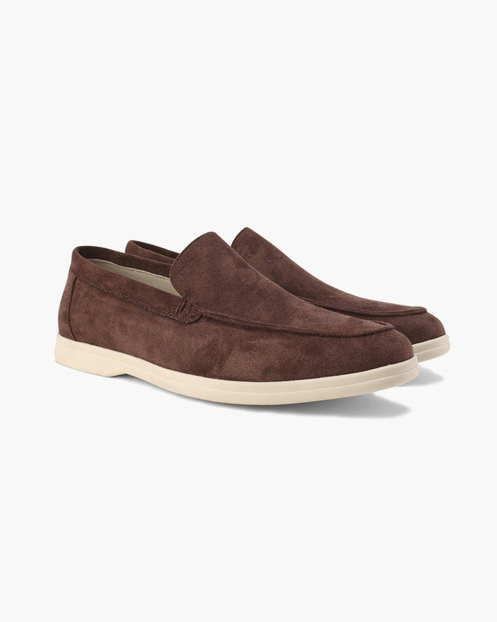 Mocasines de ante
