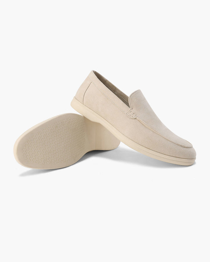 Mocasines de ante