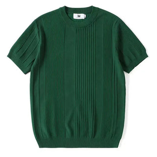 Camiseta de rayas de malla