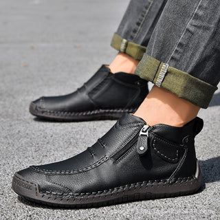Joris™ | Zapato Bajo con Cremallera Lateral