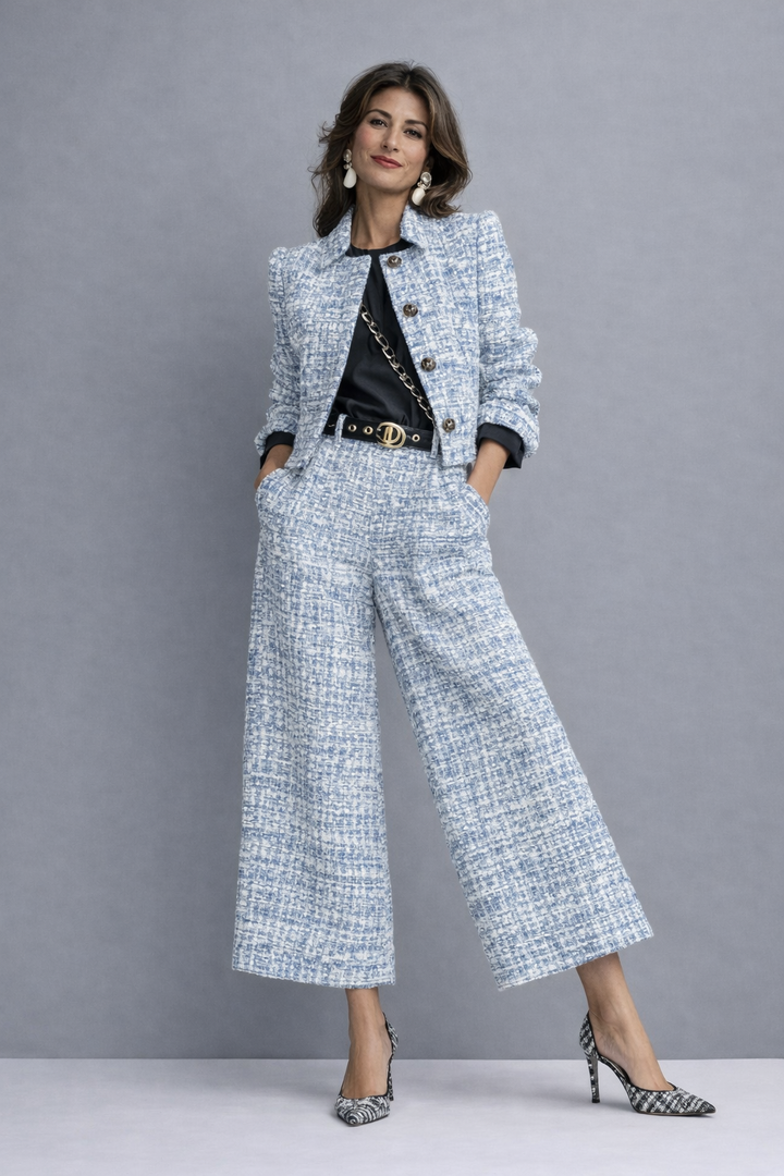 Conjunto de Dos Piezas Giada Tweed