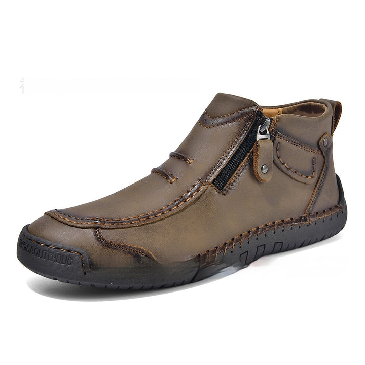 Joris™ | Zapato Bajo con Cremallera Lateral
