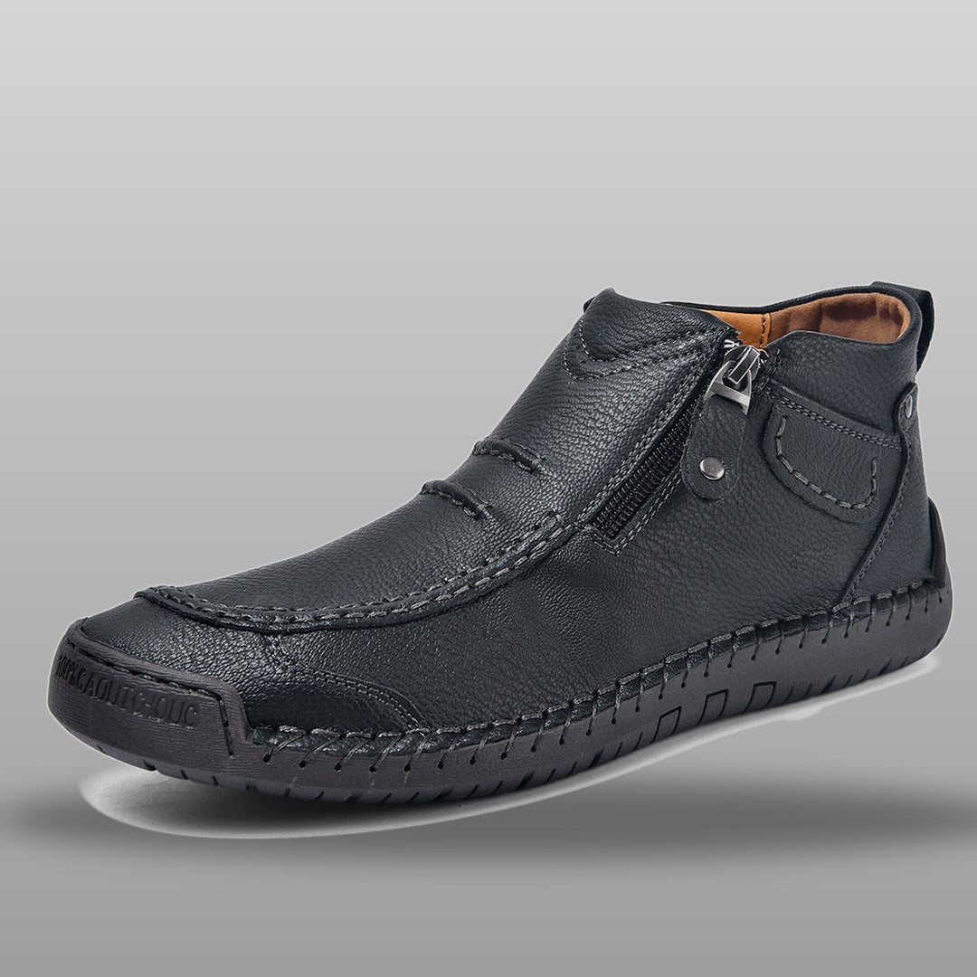 Joris™ | Zapato Bajo con Cremallera Lateral